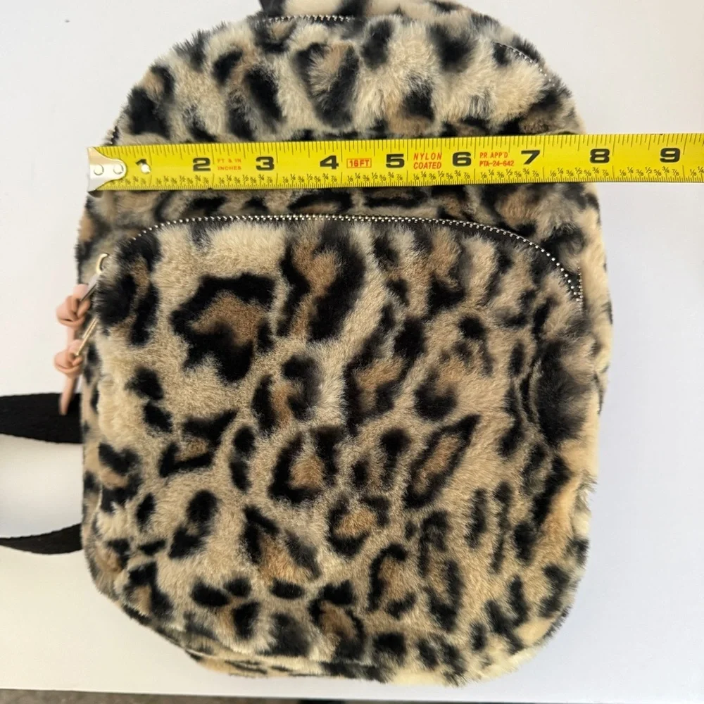 Art Class Animal Print Leopard Girl's Mini Backpack NWT